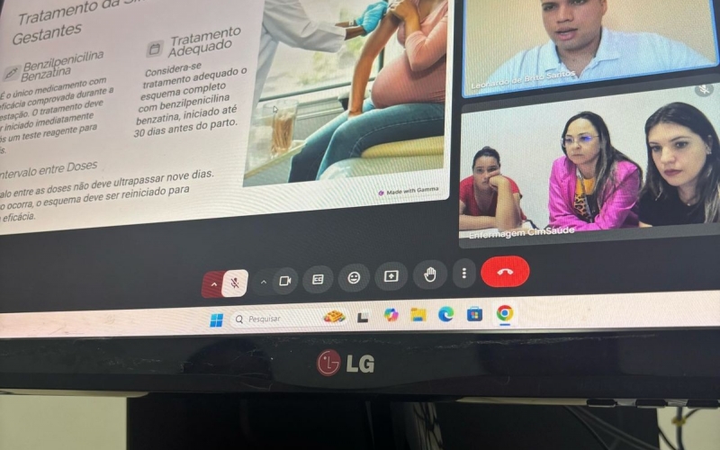 Sífilis em pauta: equipes passam por capacitação