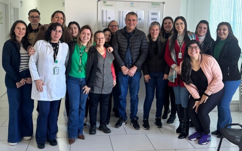Presidente do CimSaúde acompanha atendimentos